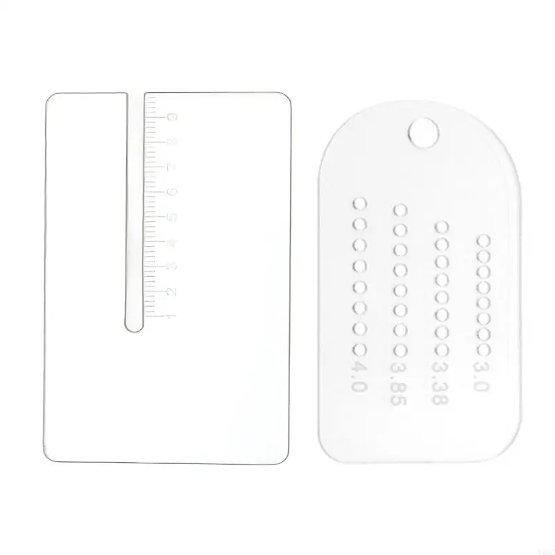 U6XC Acryl-Stanzhilfeplatte zum Hochziehen von Lederarbeitswerkzeugen