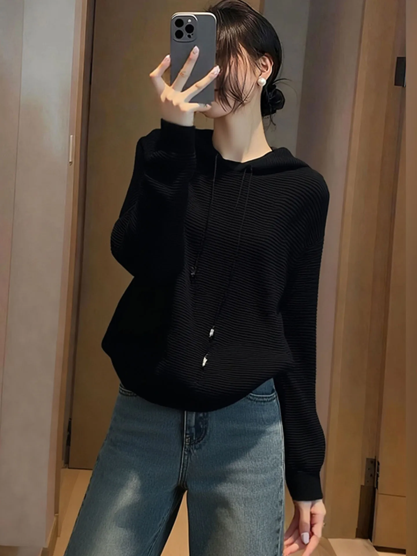 

Comfortable Thiened Long Sve Knitted Sweater Women's Loose Fit Warm Top Pure Color Winter Faion Casual Commute Sle