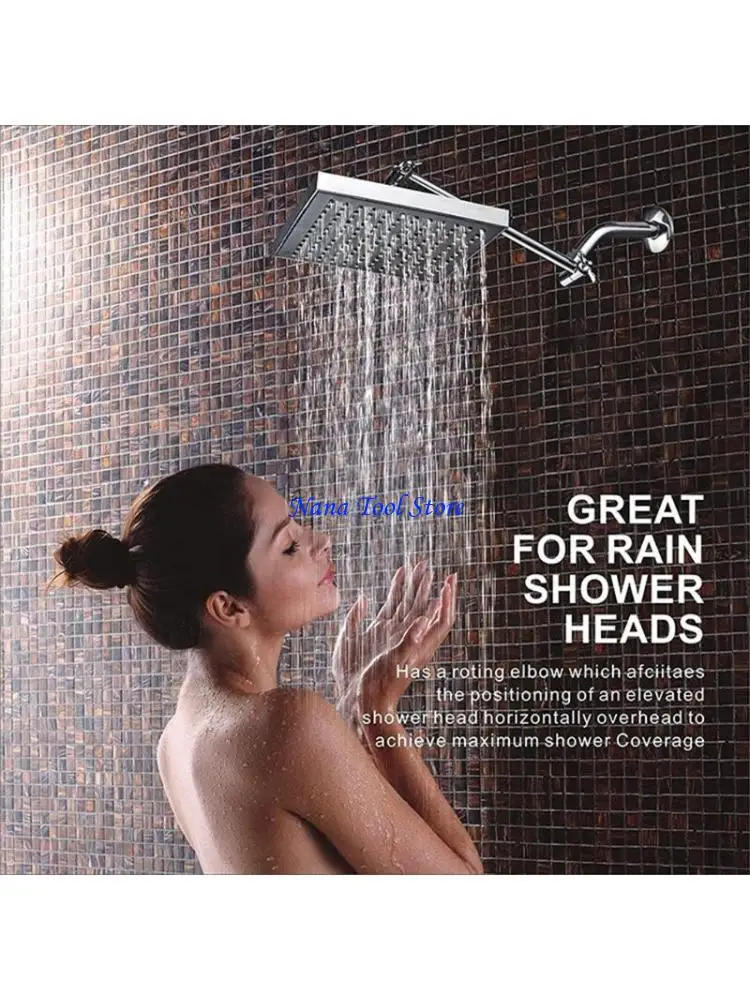 

31GJ Регулируемая душевая рука Универсальное соединение Сплошное латунное удлинение душевого углового угла для обновления душа