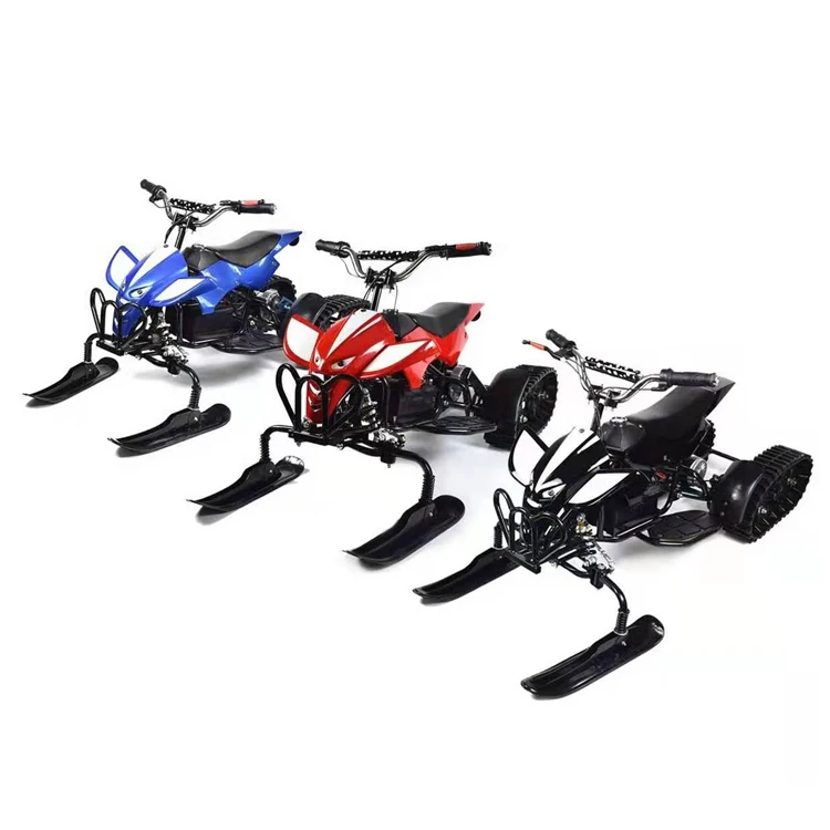 Scenic special snow ski motorcycle outdoor four-wheeled tracked snowmobiles tracked sled cross country ski vehicle