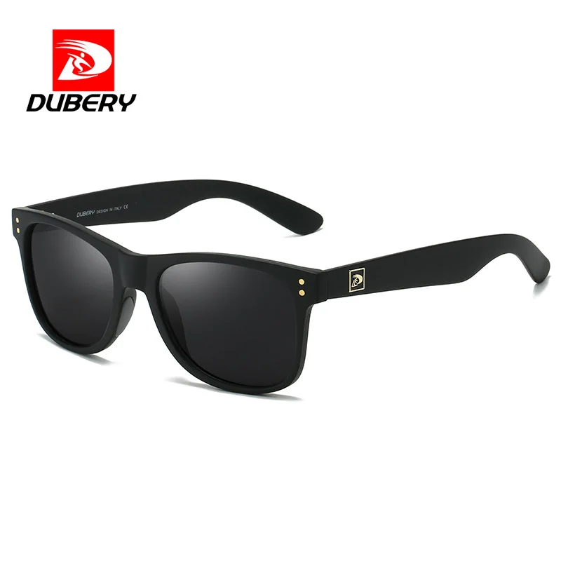 DUBEY Retro Square Polarized Men's Sunglasses for Women Sports Driving Sun Glasses UV400 Protection Trendy Shades Fashion Style