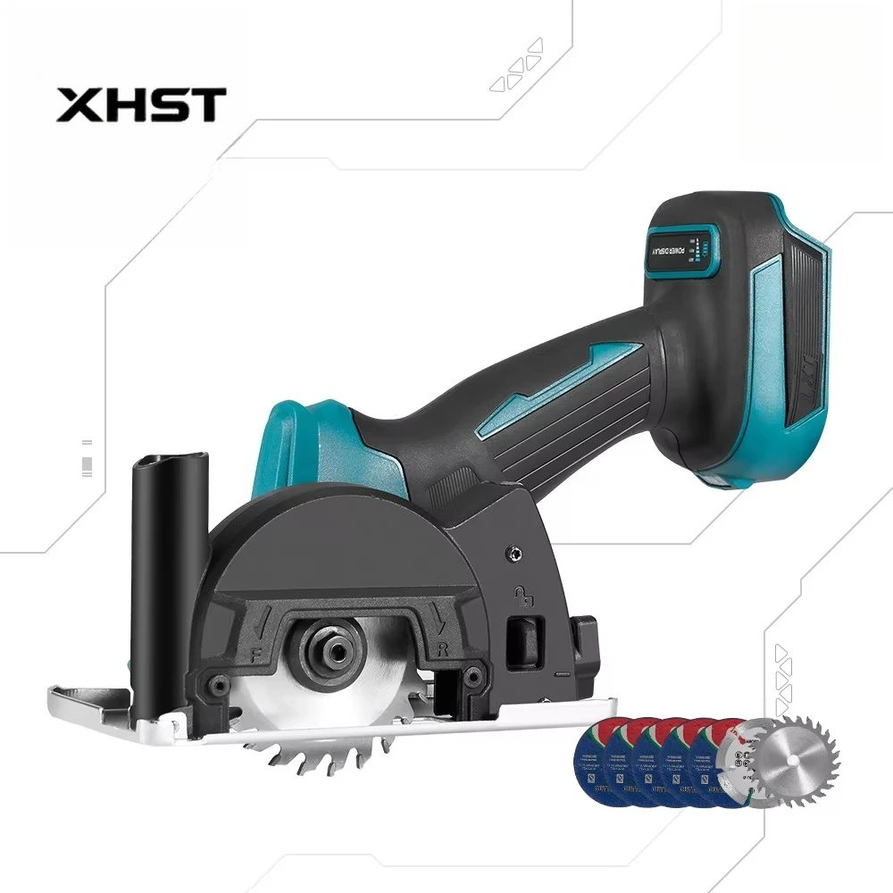 Professional Power Tool High Quality Brushless Cordless Electric 390W 76mm Angle Grinder Adaptable 18V Battery