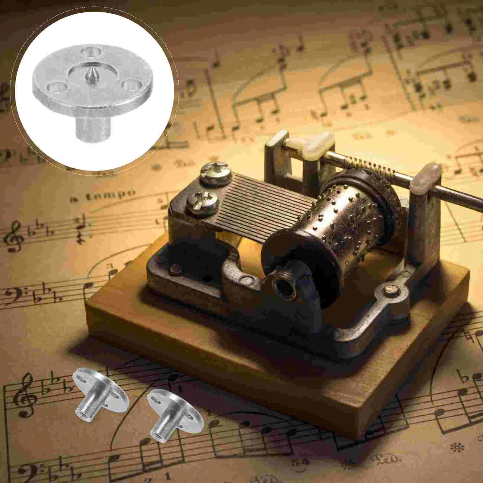 

10pcs Music Box Winder Bases Music Box Mechanism Parts Replacement Music Box Accessories musical box part