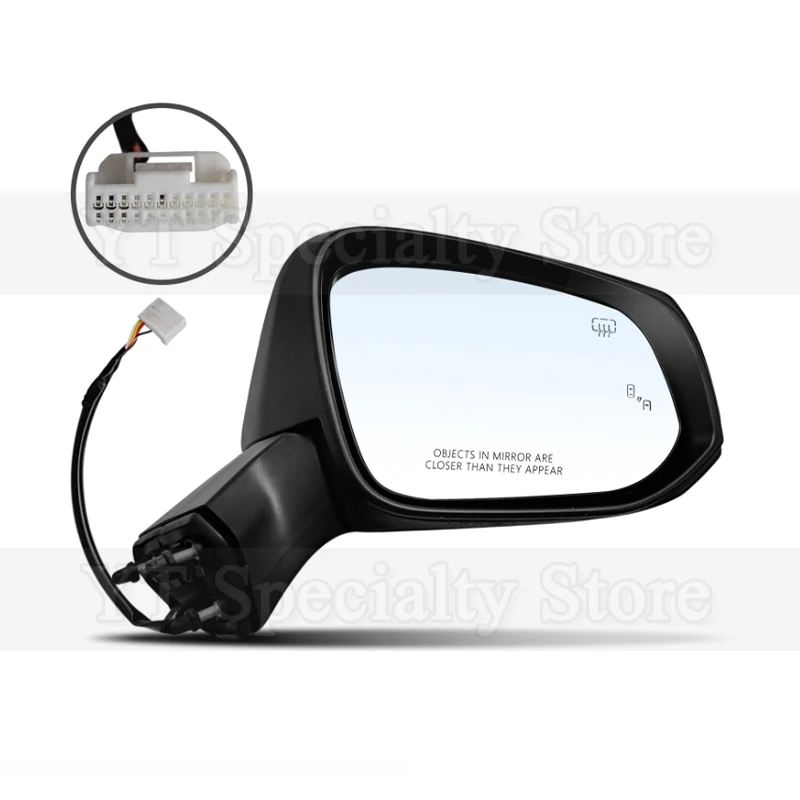 Kamshing US Version 6 wire Rearview Mirror Assembly For Toyota Sienna 2021-2024 Reversing Mirror Rear View Mirror