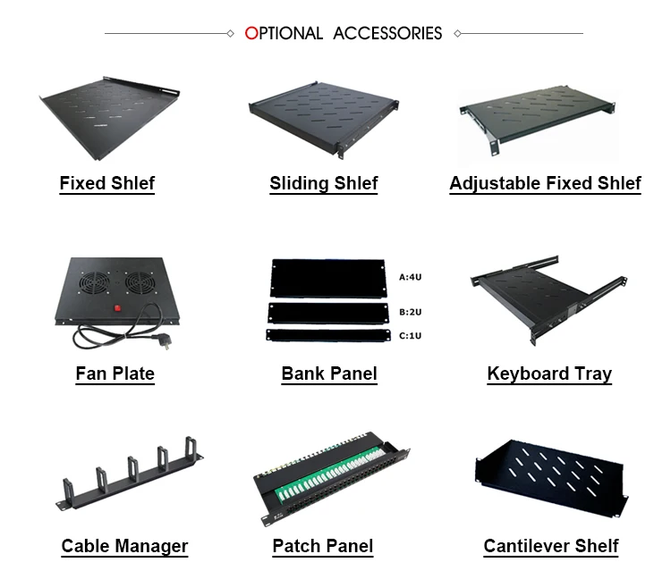 Suitable for 19 inch 6u 9u 12u 15u 18u 24u Wall Mounted Data Rack Rack Server Rack