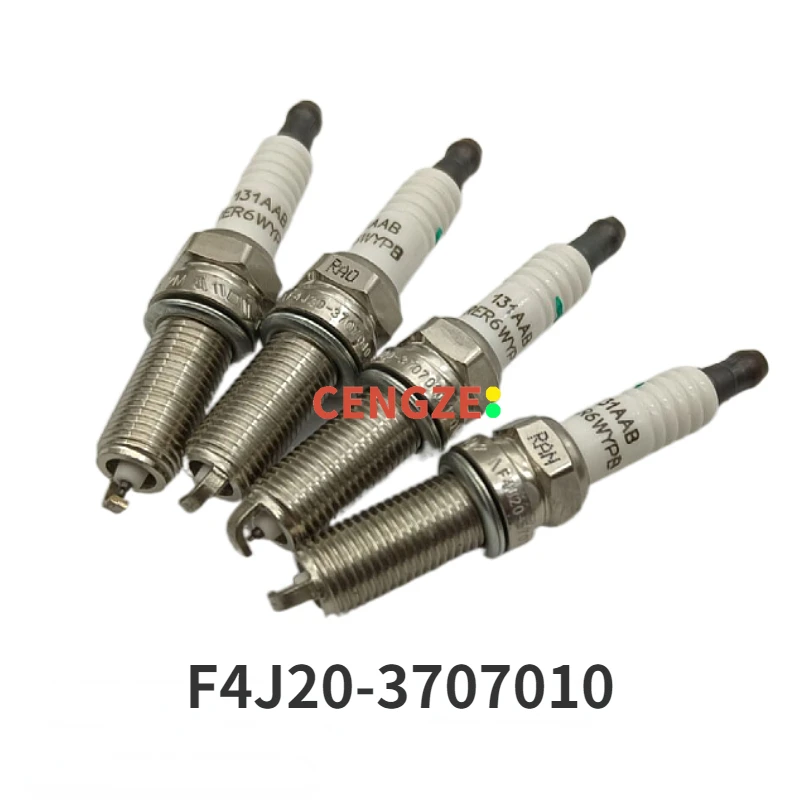 4Pcs/Set 2.0T CHERY TIGGO 8 EXEED JETOUR Spark Plugs F4J20-3707010