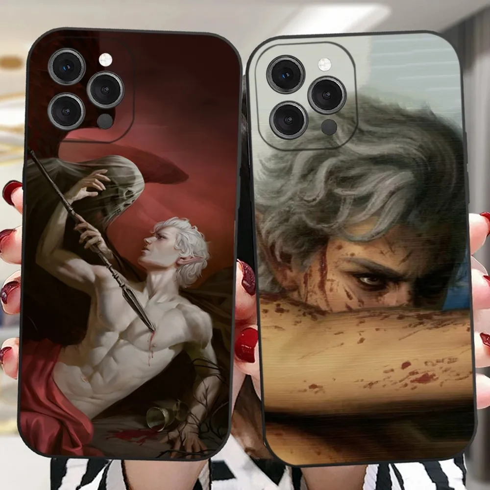 

Astarion B-BaldursS Game Gate 3 Phone Case For iPhone 16,15,14,13,12,11 Plus,Pro,Max,XR,XS,X,7,8 Plus,SE,Mini Silicone Soft