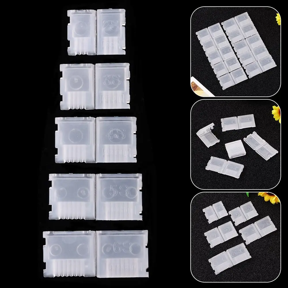 5ชิ้นอุปกรณ์เสริมพลาสติก2S/3S/4S/5S/6S s/ 6S ตัวป้องกันปลั๊กแบบคลิป AB ที่มีความสมดุล