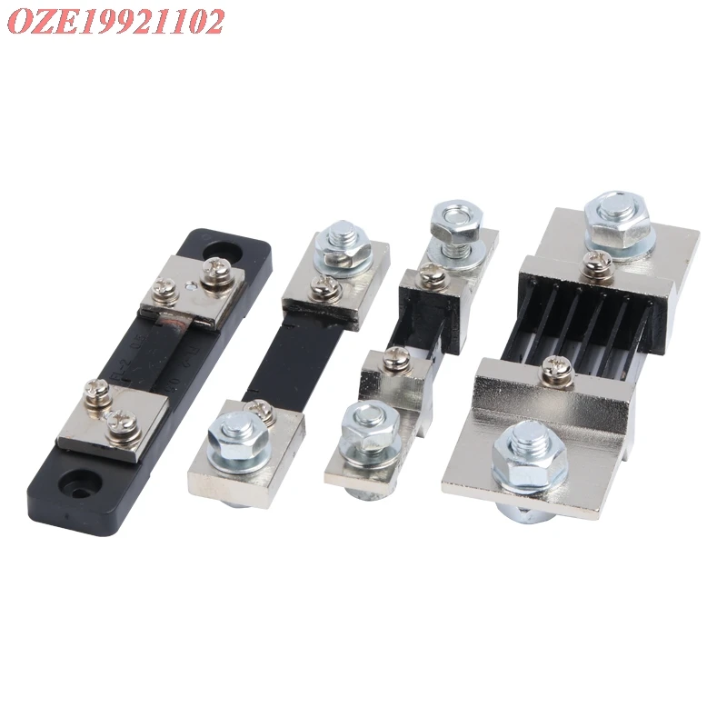 1PC Shunt Resistor FL-2 0.5 Class 75mV for DC Ammeter Panel Meter External 75A 100A 150A 200A 250A 300A 500A 600A 750A 800A 1000