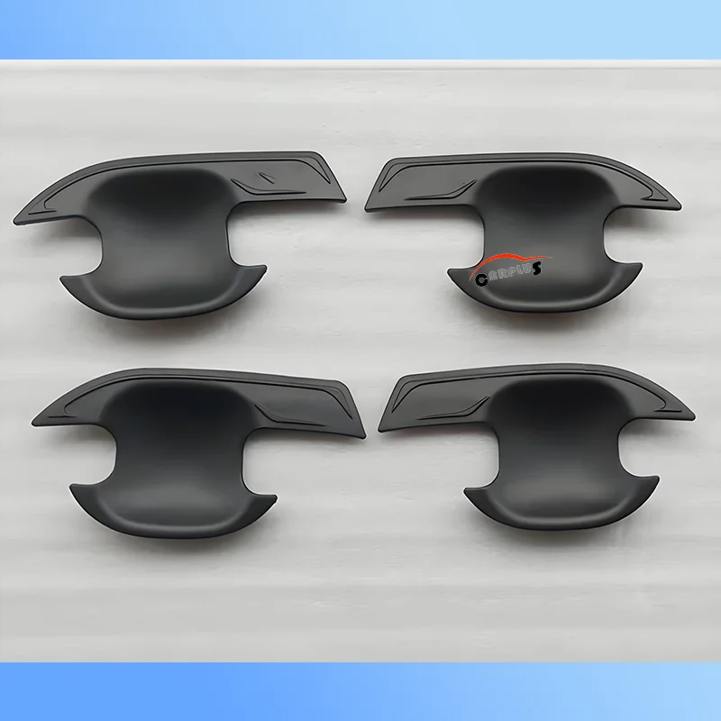 لفورد رينجر رابتور 2018-2020 ABS الملحقات السوداء مقبض الباب إكسسوارات خارجية لأبواب السيارات طقم الجسم الملحقات الخارجية