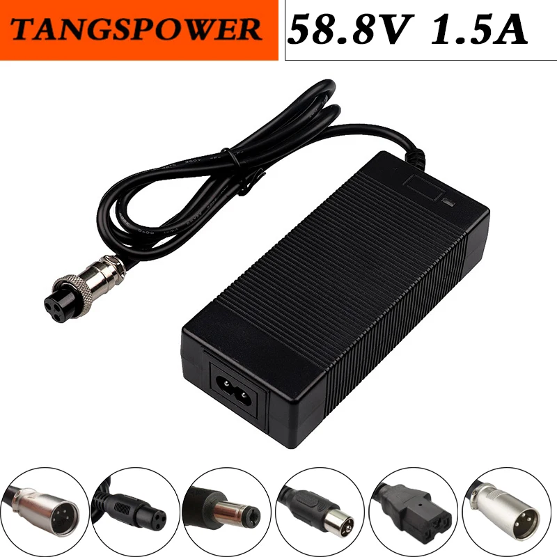 

58.8V 1.5A Lithium Battery Charger Li-ion Battery pack Charger Fast Chargering