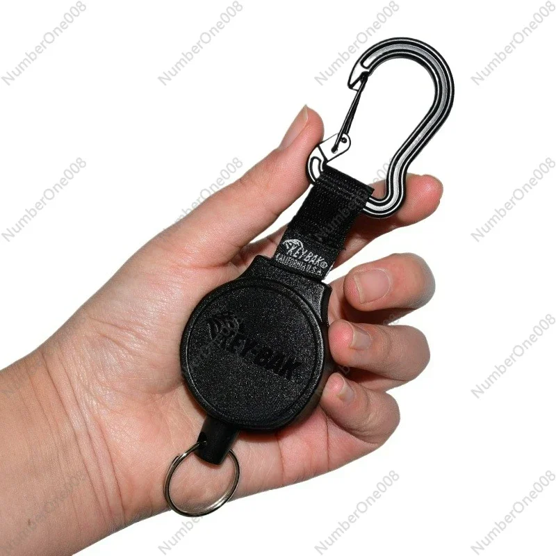 

Ремешок-шнурок для рации с автоматическим втягиванием, телескопический, для бездорожья, импортный брелок KEY-BAK из США