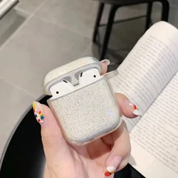 Luxe Bling Glitter Clear Oortelefoon Case Voor Airpods Pro 3 Draadloze Oortelefoon Cover Voor Air Pods 3 2 1 Headset Zachte Siliconen Doos
