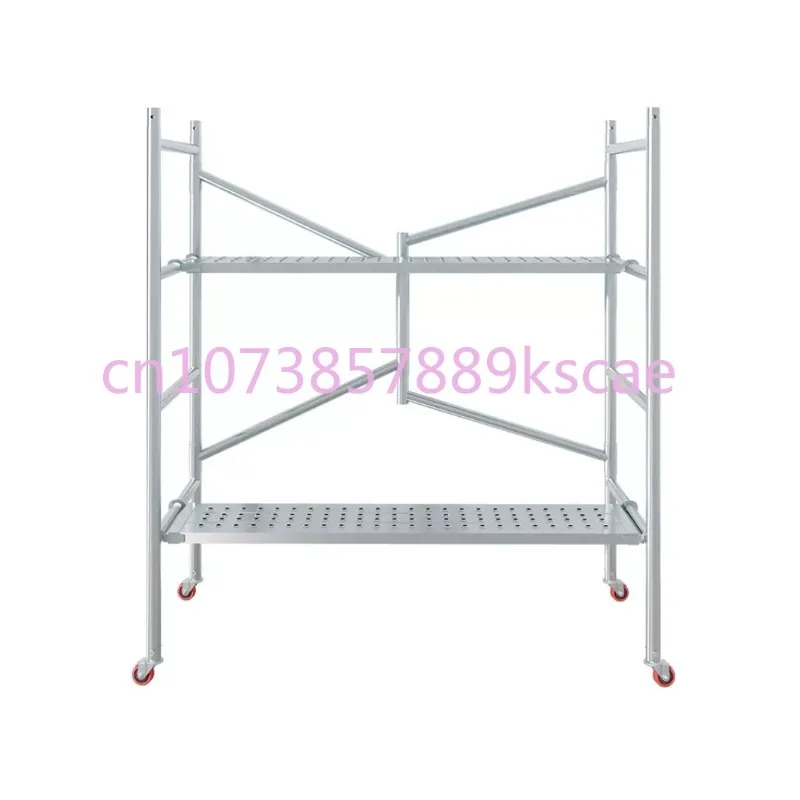 

Small Movable Shelf Scraping Putty Stirrup Movable Folding Scaffold Aluminum Scaffolding Ladders Construction Engineering Ladder