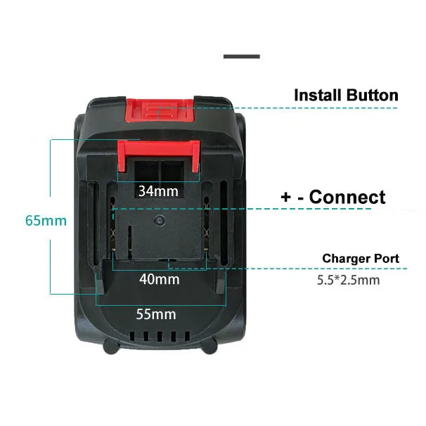 18V 21V 388VF Battery Rechargeable 7500mAH Lithium Ion Battery Li-ion Battery For Makita Electric Power Tool