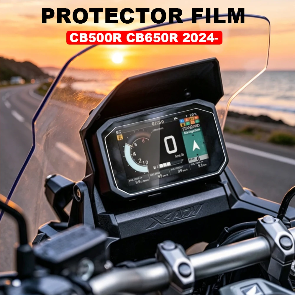 

CB 500R CB 650R CBR 650R 2024- Instrument Film For Honda CB500R CB650R CBR650R 2024- Screen Protection Cluster Scratch TPU