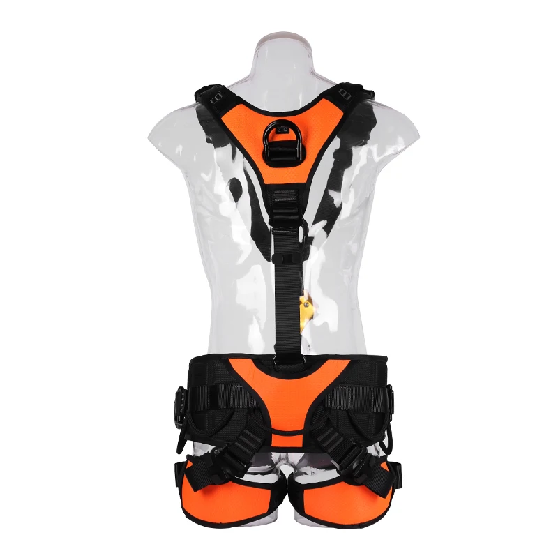 

Full-Body High-Altitude Work Safety Harness, Five-Point Safety Belt, Outdoor Mountaineering and Rock Climbing Equipment, Rappelling Rescue Safety Harness