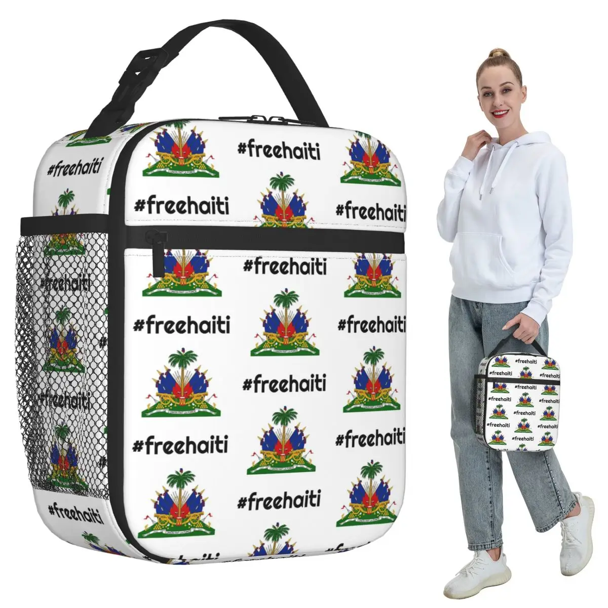 

Бесплатная изолированная сумка для обеда Haitian для женщин, офисный холодильник, термосумка для еды, портативный контейнер для ланч-боксов