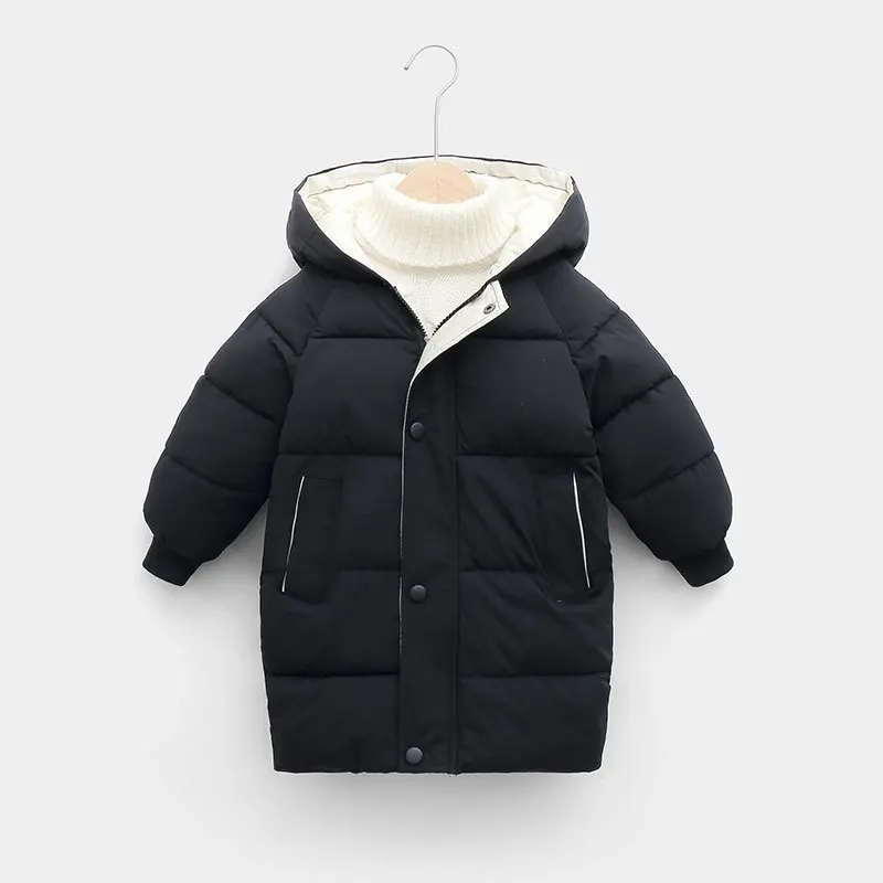 OLEKID 2024 autunno inverno bambini ragazzi giacca con cappuccio in cotone spesso caldo ragazze Parka 1-10 anni bambini capispalla cappotto