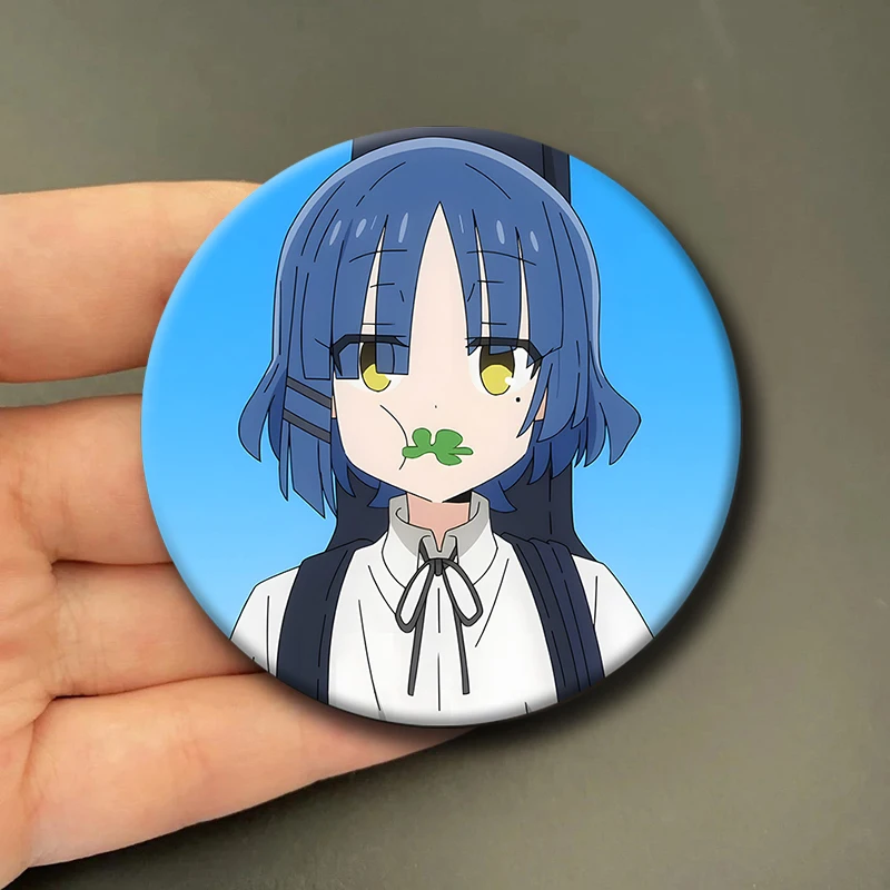 58mm Pins Anime Bocchi The Rock Badge Cartoon Character Ikuyo Ryo Hitori Brooches Cartoon Badge Backpack Hat Jewelry Accessories