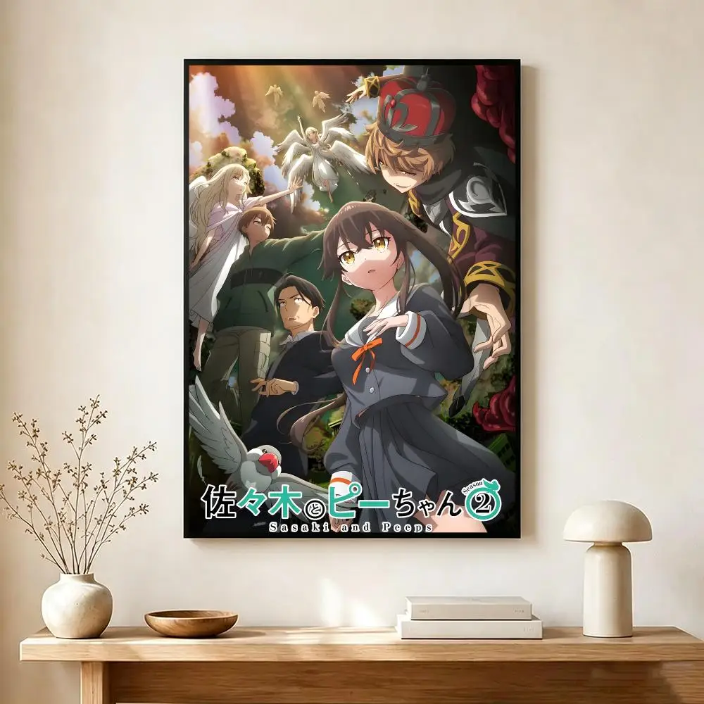fantasy anime S-Sasaki and Peeps Poster Modern Home Decoration Interior Design & Contemporary Wall Art Collection