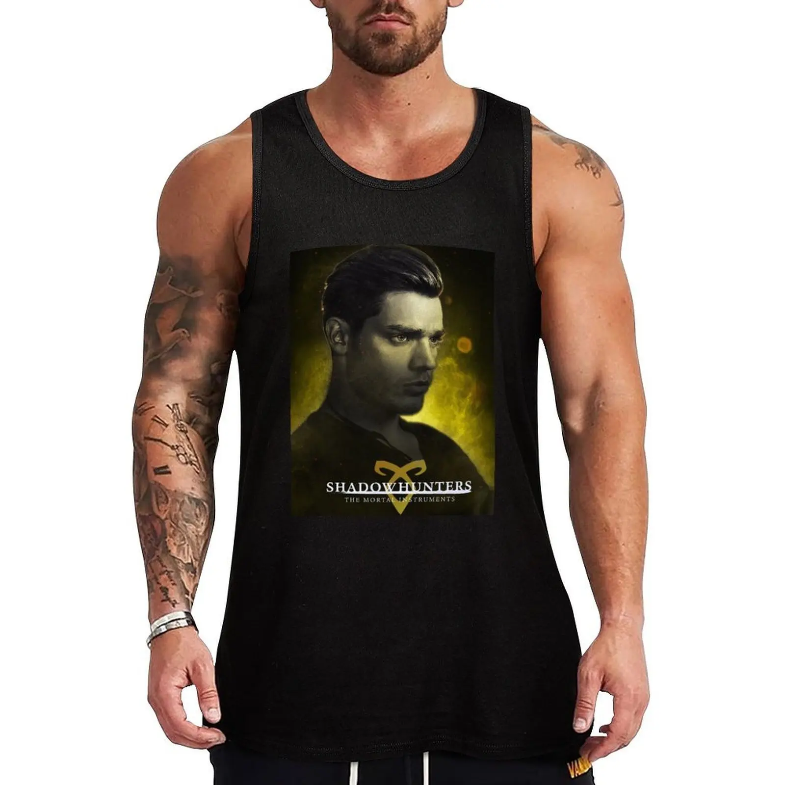 Jace Herondale Epic Tank Top gimnasio hombre hombres camiseta sin mangas chaleco sin mangas hombres Camiseta deportiva para hombres