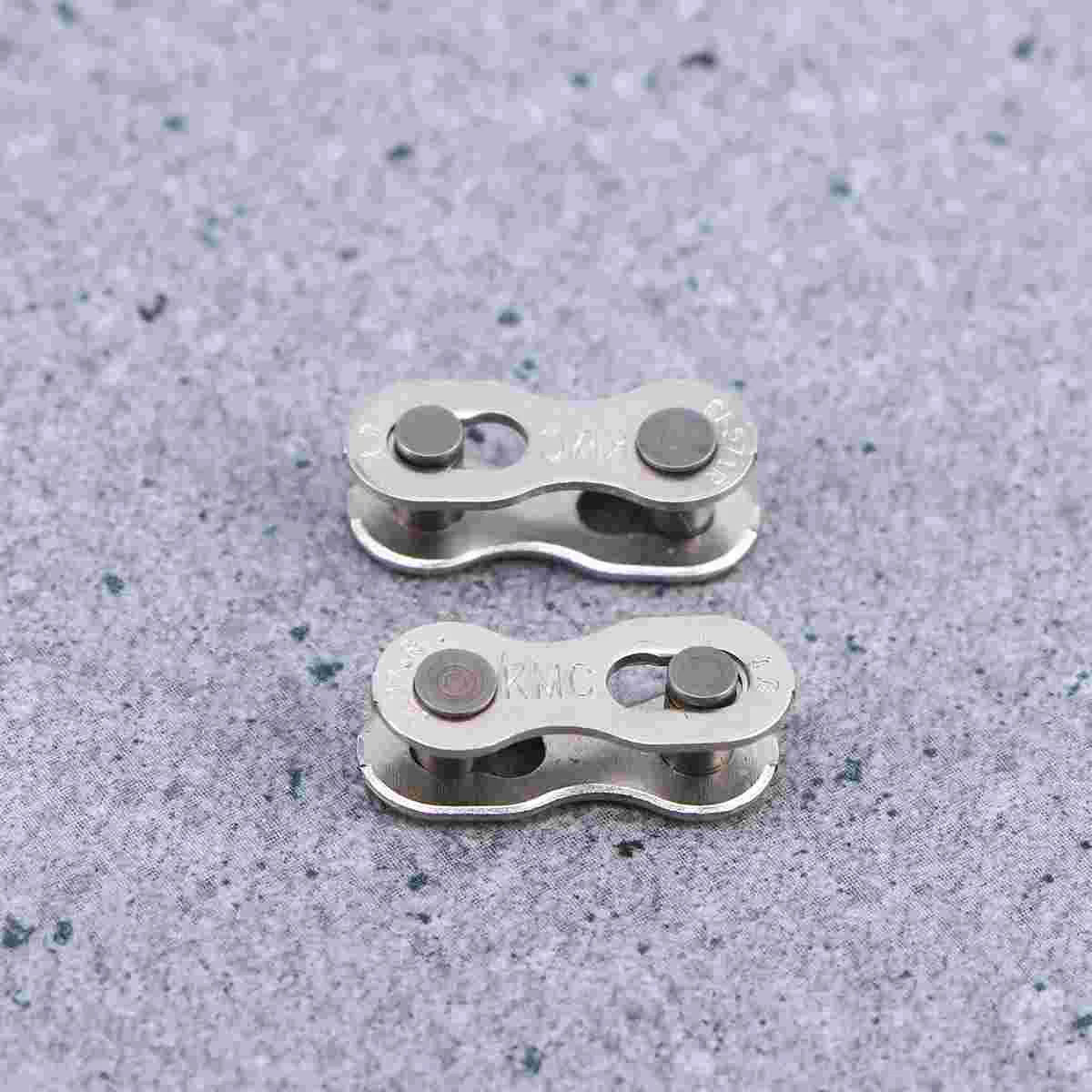 8 Pairs of Bicycles Chain Tightener Quick Release Bike Buckle Cycling Accessories Bike Chain Joint Bike Chain Buckle