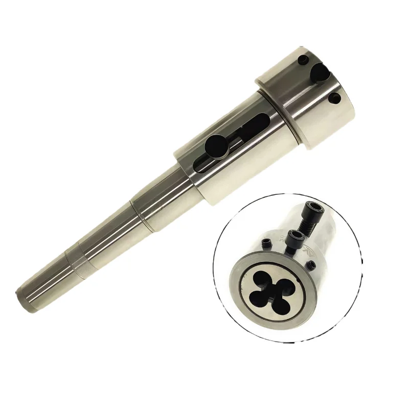 MT2 MT3 Morse Taper Telescopic Floating Tailstock Round Die Holder  Lathe Milling Thread Die Collet Fixed Sleeve