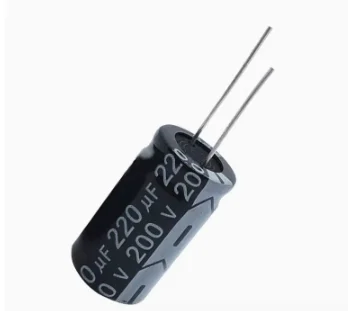 איכות טובה 200v 220uf 18*30 20% קבל אלקטרוליטי רדיאלי אלומיניום 220000nf 20%