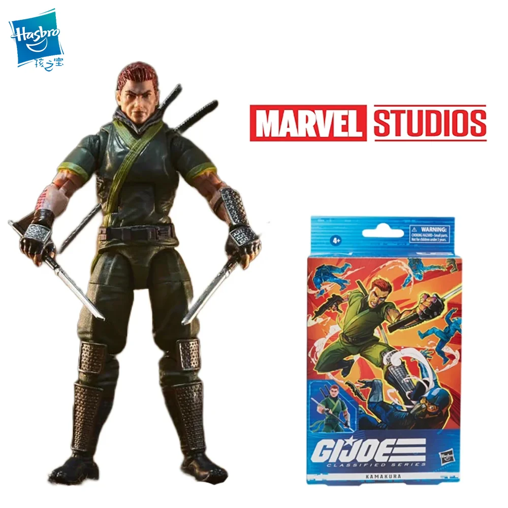 Hasbro G.I.JOE Classified Series Kamakura 6 Inches 16Cm Action Figure Anime Model Children's Toy Gifts Collect Toys