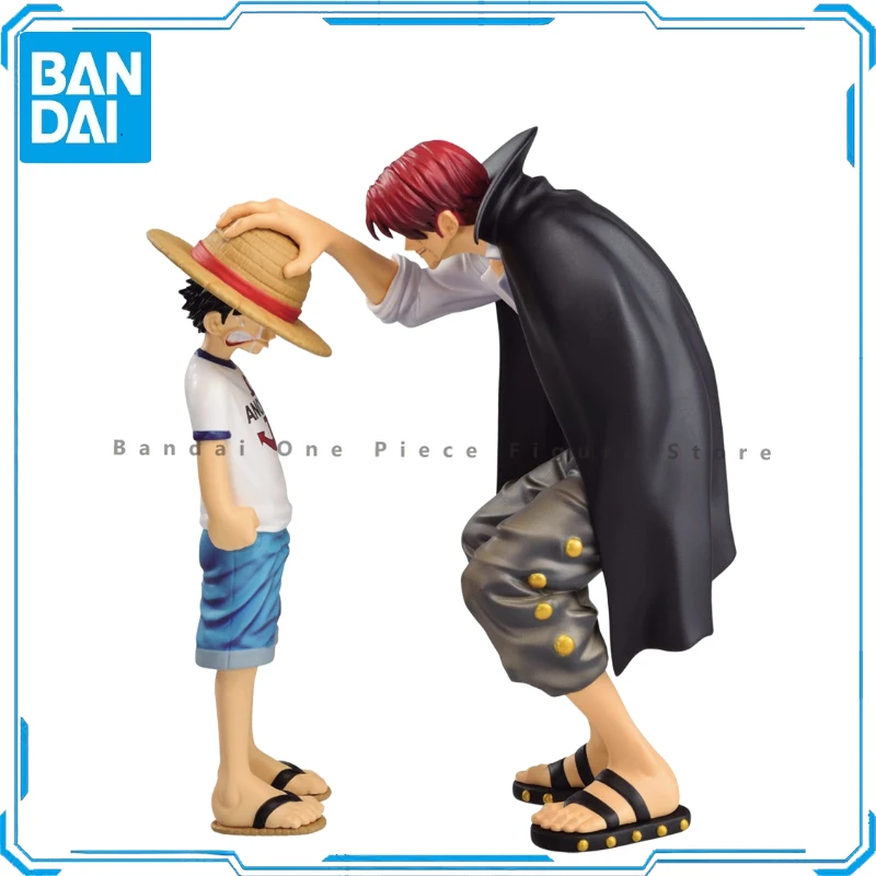 

In Stock Original Bandai SHF Emotional Stories ichibankuji Luffy Action Figures Animation Toys Gifts Model Collector Anime Hobby