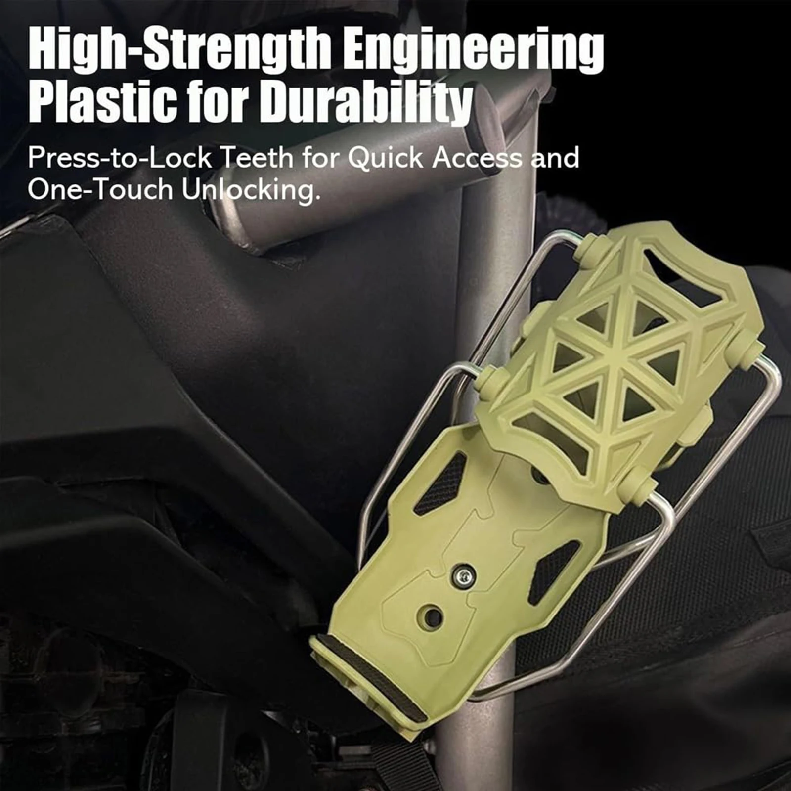 حامل زجاجة مياه للدراجة النارية قابل للتعديل حامل مشروبات الدراجة النارية حامل زجاجة مياه عالمي للدراجات النارية سكوتر