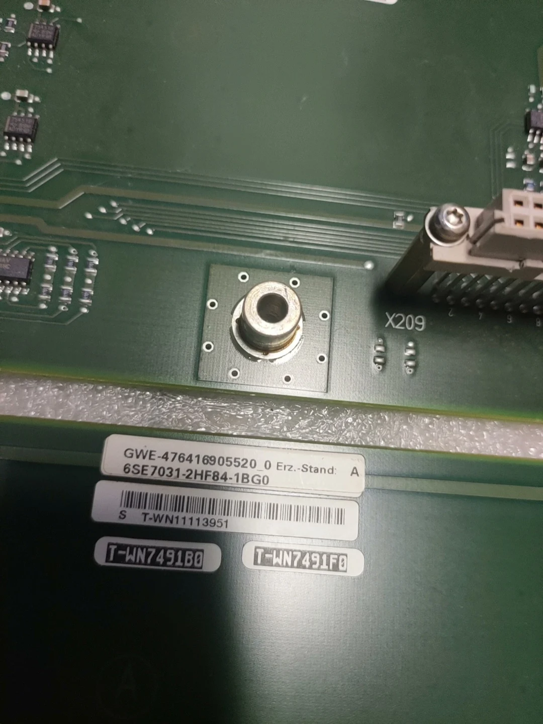 6SE7031-2HF84-1BG0 Control Card for Siemens 70 Inverter