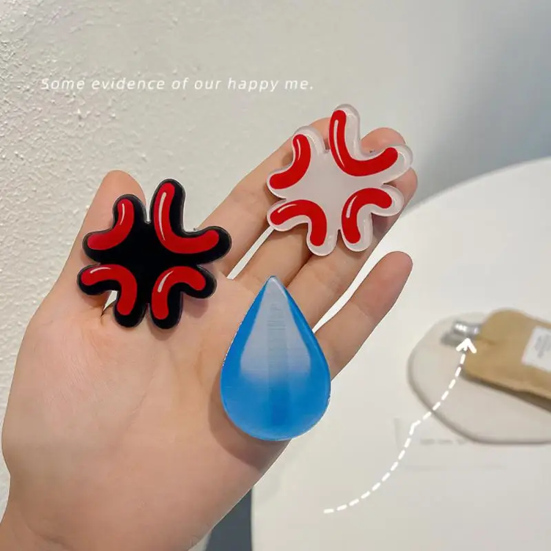 Horquilla para el sudor sin voz, accesorios para el cabello con gotas de agua, Clip para flequillo, herramienta de estilismo para tocado, horquilla para niños