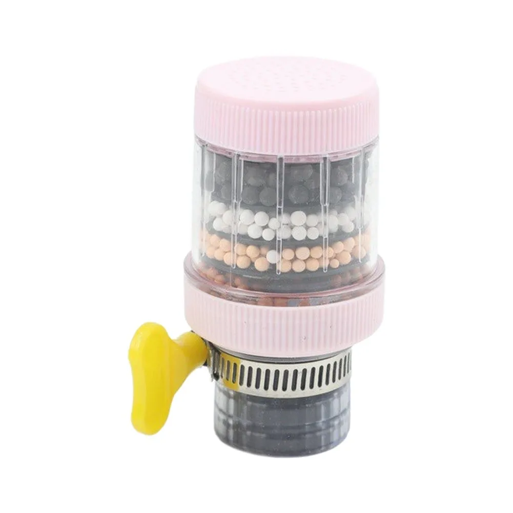 Well Water Bathtub Faucet Single Hole Basin Mixer Faucet Filter Water Filter Green PP And ABS  Well Water Bathtub