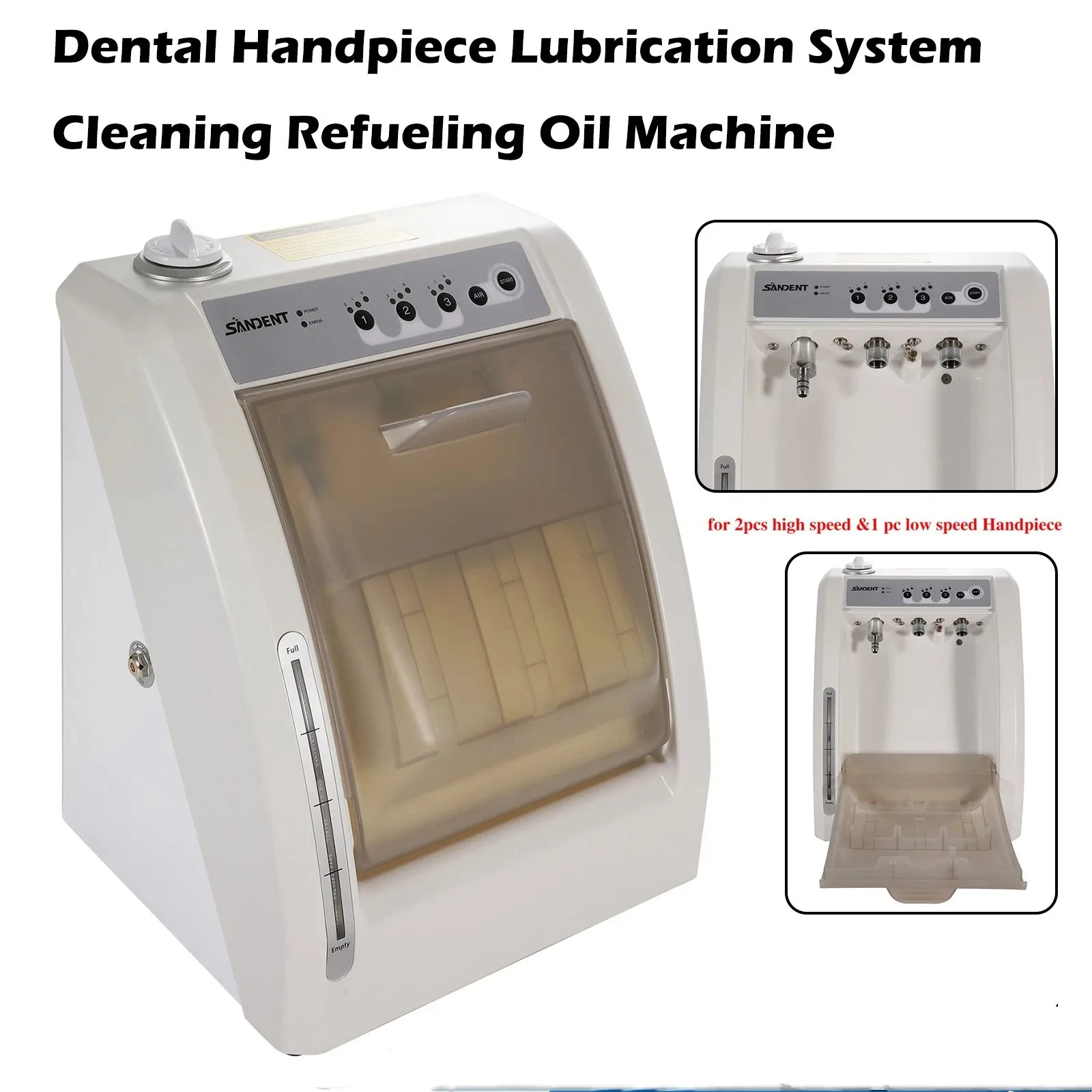 Dental Automatic Handpiece Maintenance Lubrication System Oiling Cleaner Machine