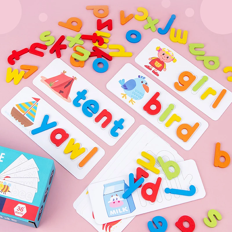 ของเล่นไม้ตัวต่อรูปสัตว์การ์ตู - Sight Word Game บทวิจารณ์และราคา