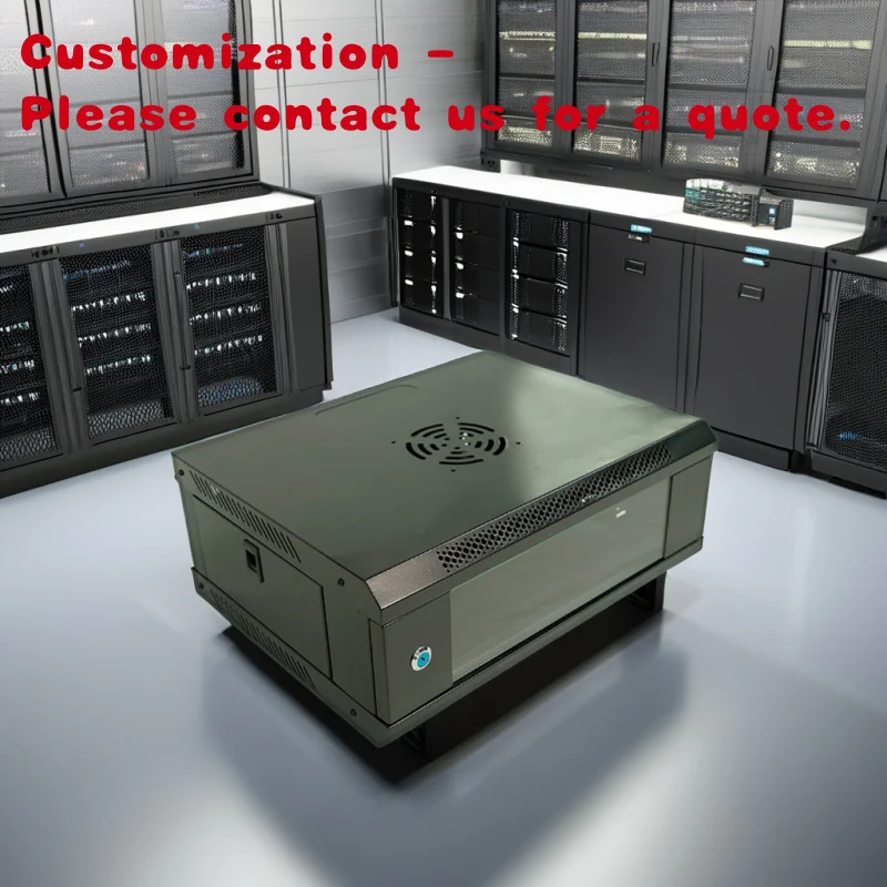 

custom.530*400mm 4U 19'' Server Rack Wall-Mounted Cabinet CCTV DVR NVR Data Center 4U Standard Size