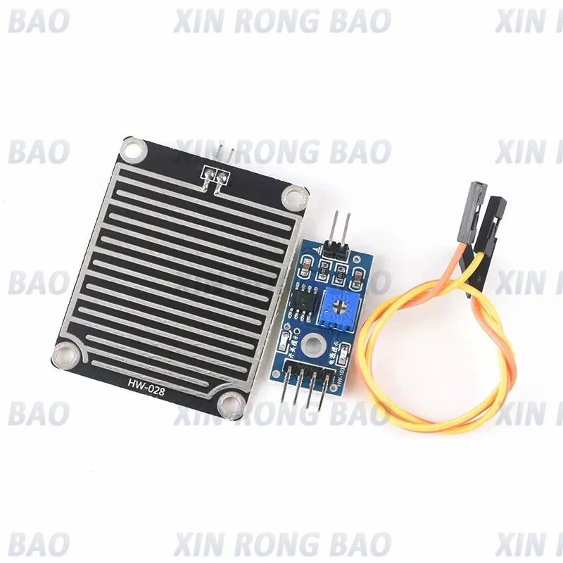 3.3-5V Rain Detection Sensor Module for Weather And Humidity Monitoring Raindrop Sensor Module