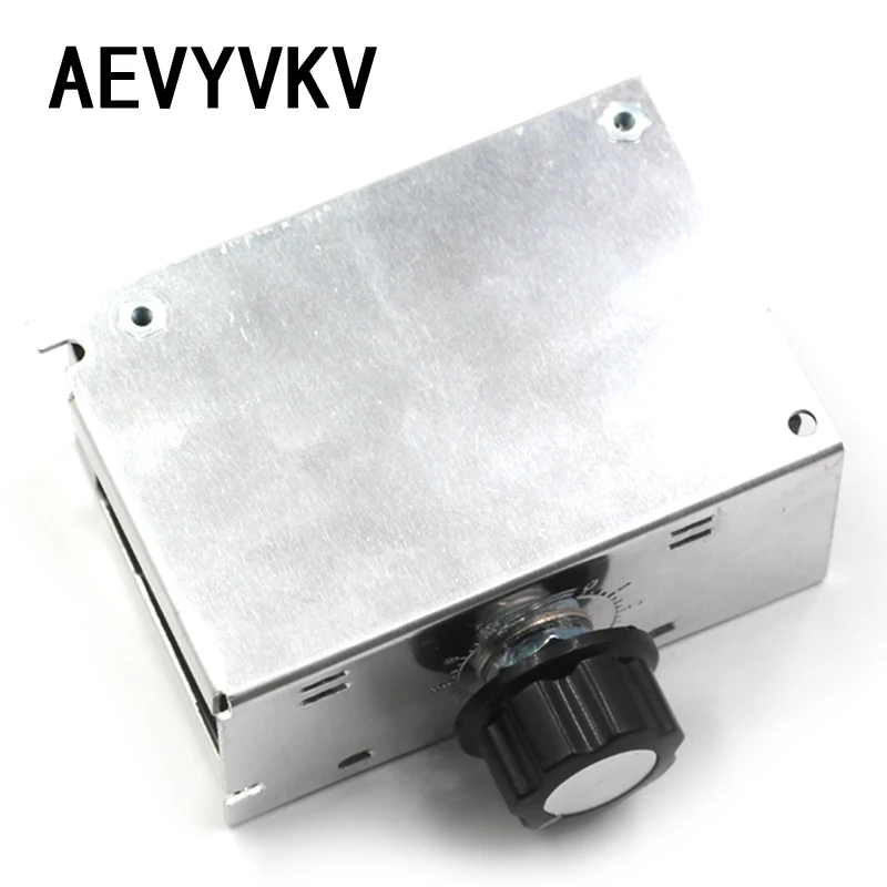 4000W 220V AC SCR Motor Speed Controller Module Voltage Regulator Temperature Dimmer for Electric Furnace Water Heater LED Light