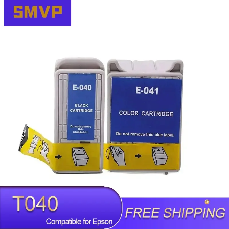 T040 T041 Premium Color Compatible Inkjet Ink Cartridge for Epson Stylus C62 CX3200 Printer