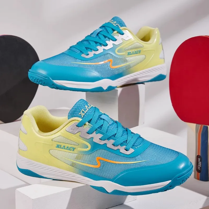2025 New men's and women's tennis shoes Comfortable sneakers Shock-absorbing tennis sneakers Non-slip fashion men's sneakers