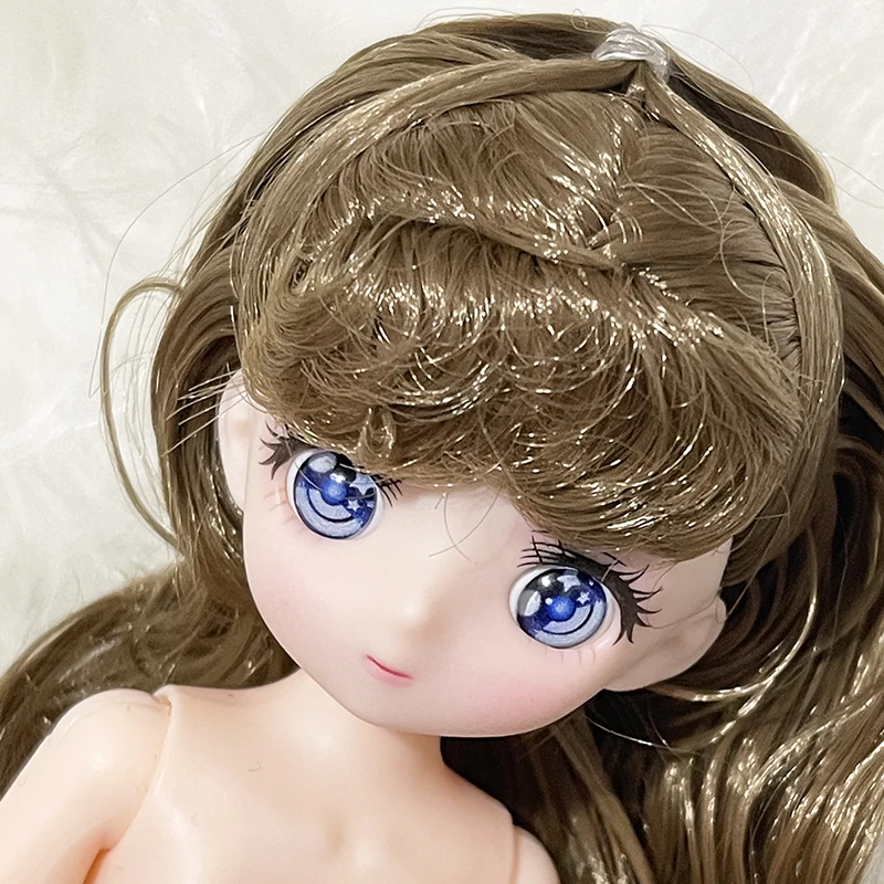 2D Anime Face Doll Lovely 23cm Doll Dress Up Doll clothes or Princess Doll Kids Girl Toy Birthday Gift Lol Doll BJD Doll