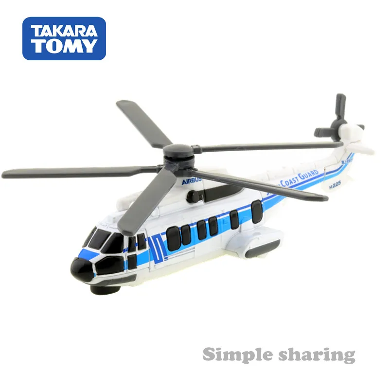 Takara Tomie Lang Type Tomica No.137 Japan Kustwacht Super Puma H225 Schaal 1/124 Kinderen Speelgoed Motorvoertuig Diecast Metalen Model