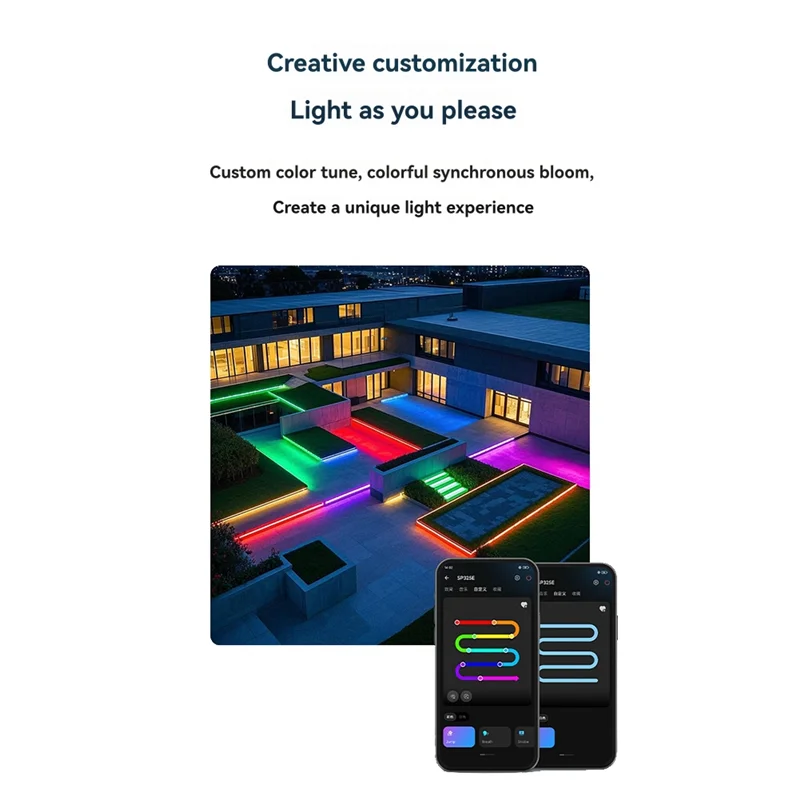 AT51-SP325E MESH Netwerken Synchrone RGBCCT LED-controller LED-strip Meerdere controllers Gesynchroniseerde bediening