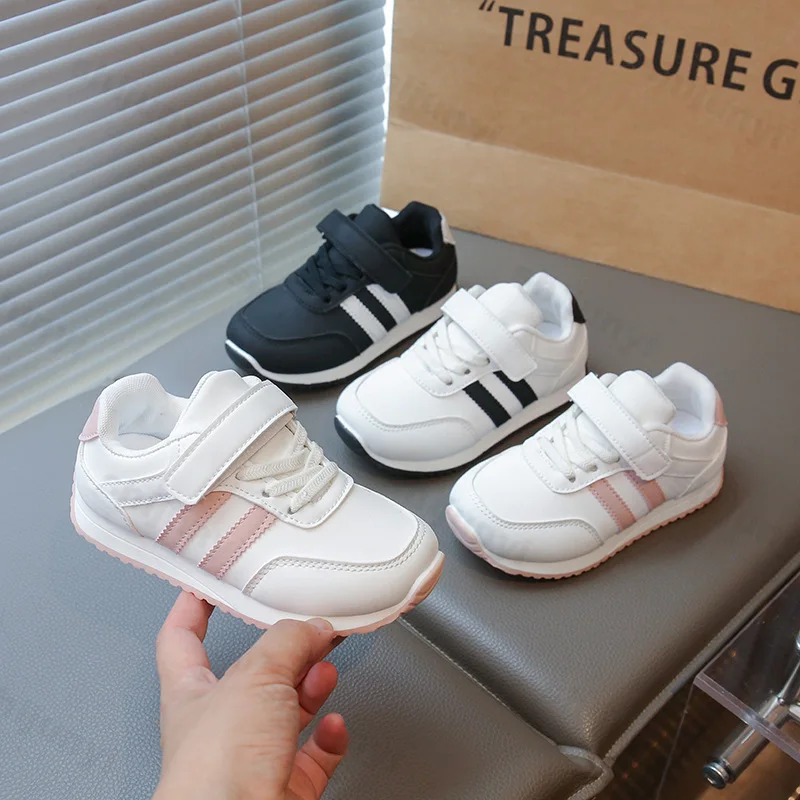 

Autumn Children Casual Sneakers 2025 New Toddler Flat Shoes Boys Girls Retro Classic Fashion Non-slip Kids Running Sport Shoes