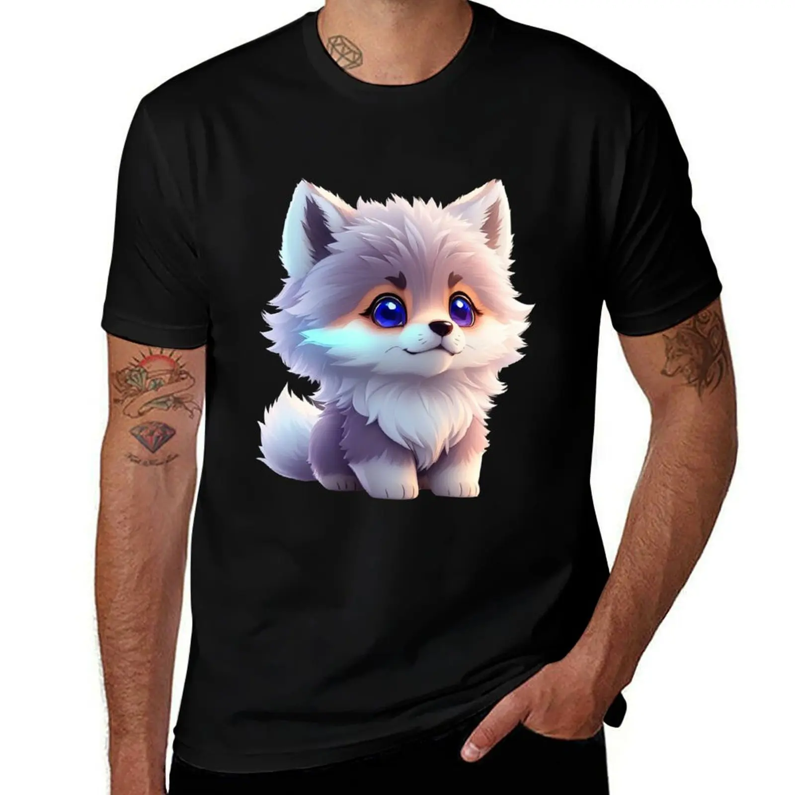Cute Baby Animal T-Shirt Functional Casual Short Sleeve Tee
