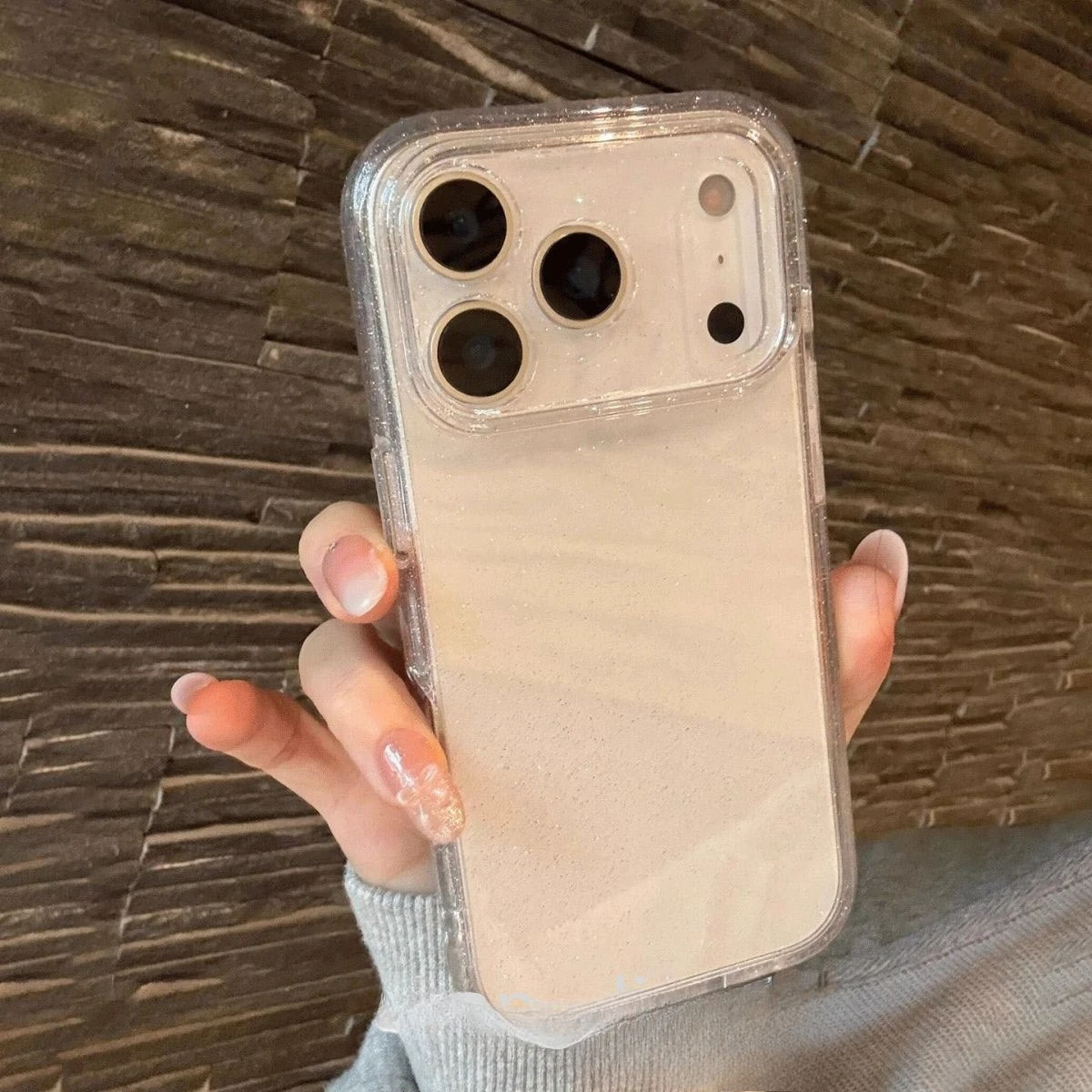 Блестящий чехол для iPhone 17 Pro Max 16 15 14, модный прозрачный магнитный чехол для женщин и пар, мягкий ТПУ