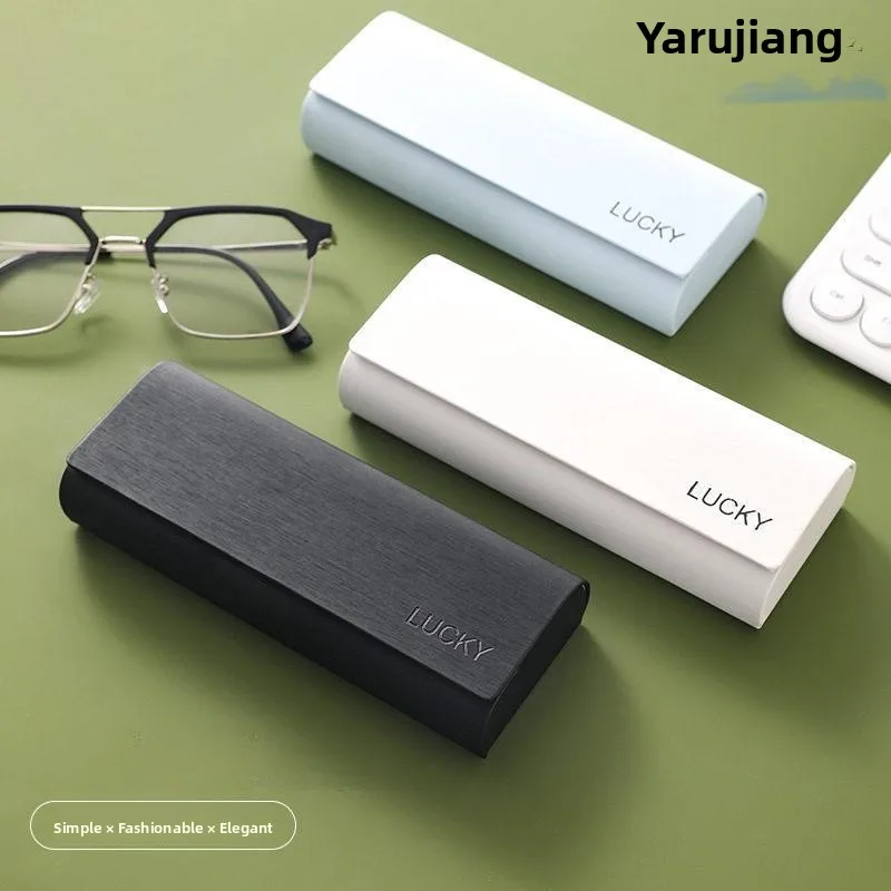 

Portable Anti-Pressure Sunglasses Case Men's Simple Design Optical Glasses Storage Box Student Friendly Compact Eyewear Holder