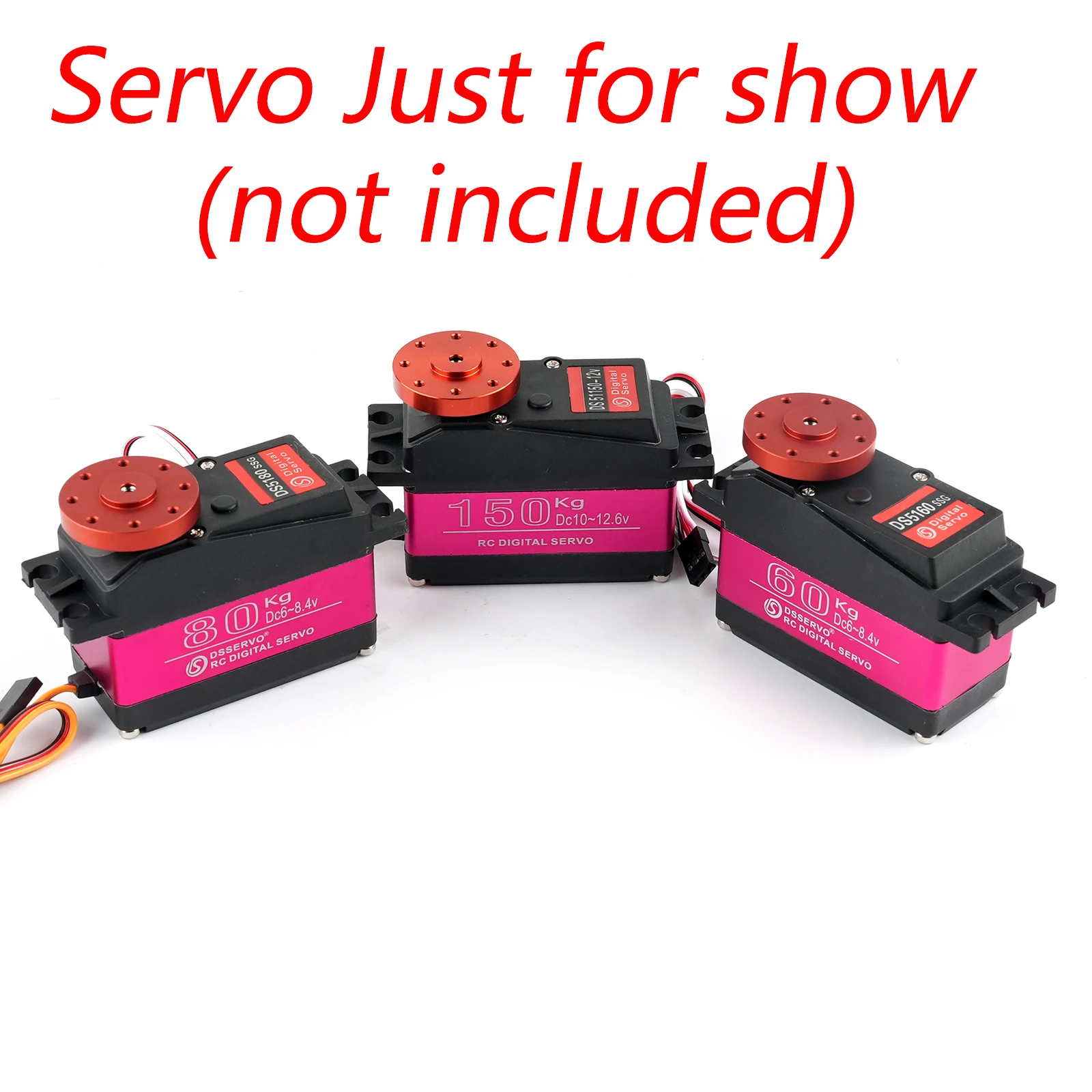 Aluminum 18T Metal Round Servo Bracket M2.5 Nuts for DS5160 DS5180 DS51150 DS51160 60 80 150 160 KG RC Models Servo Servos Part